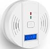 Carbon Monoxide Alarm Detectors, CO Detectors with Digital Display & Replaceable Battery, 85dB Loud Portable Carbon Monoxide Alarm for Home Garage Office RV