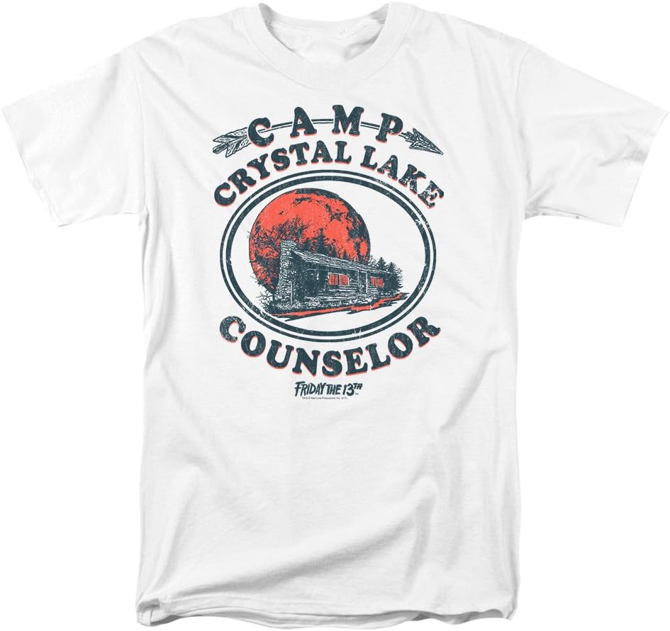 Popfunk Classic Friday The 13th Movie Camp Crystal Lake Counselor T Shirt