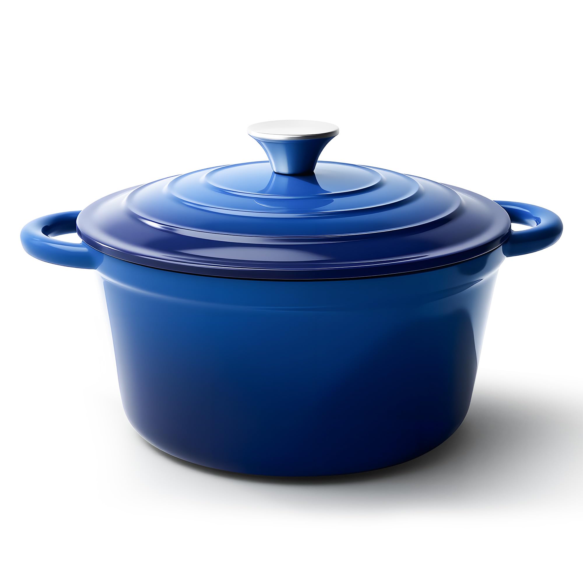 Fijinhom 6QT Enameled Cast Iron Dutch Oven