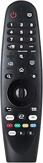 AKB75855501 - Mando a distancia reemplazado para LG Magic TV ZX, WX, GX, CX, BX, NANO99 NANO81 NANO80 NANO97 NANO91 NANO90 NANO85 UN85 UN73 (sin mouse ni voz)