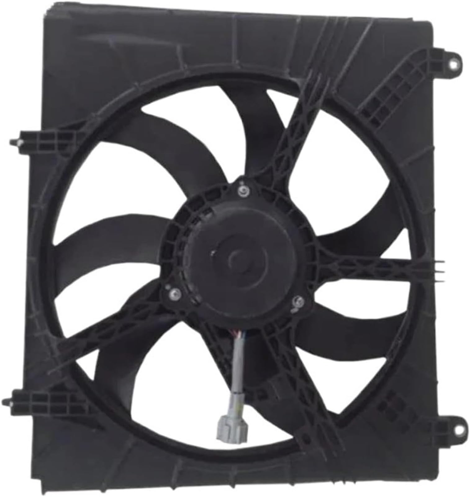 Coche cambio radiador Ensamblaje de ventilador de radiador de refrigeración eléctrica para motor de automóvil para Nissan para radiador