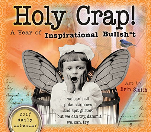 Holy Crap! a Year of Inspirational Bullsh*t 2017 Calendar