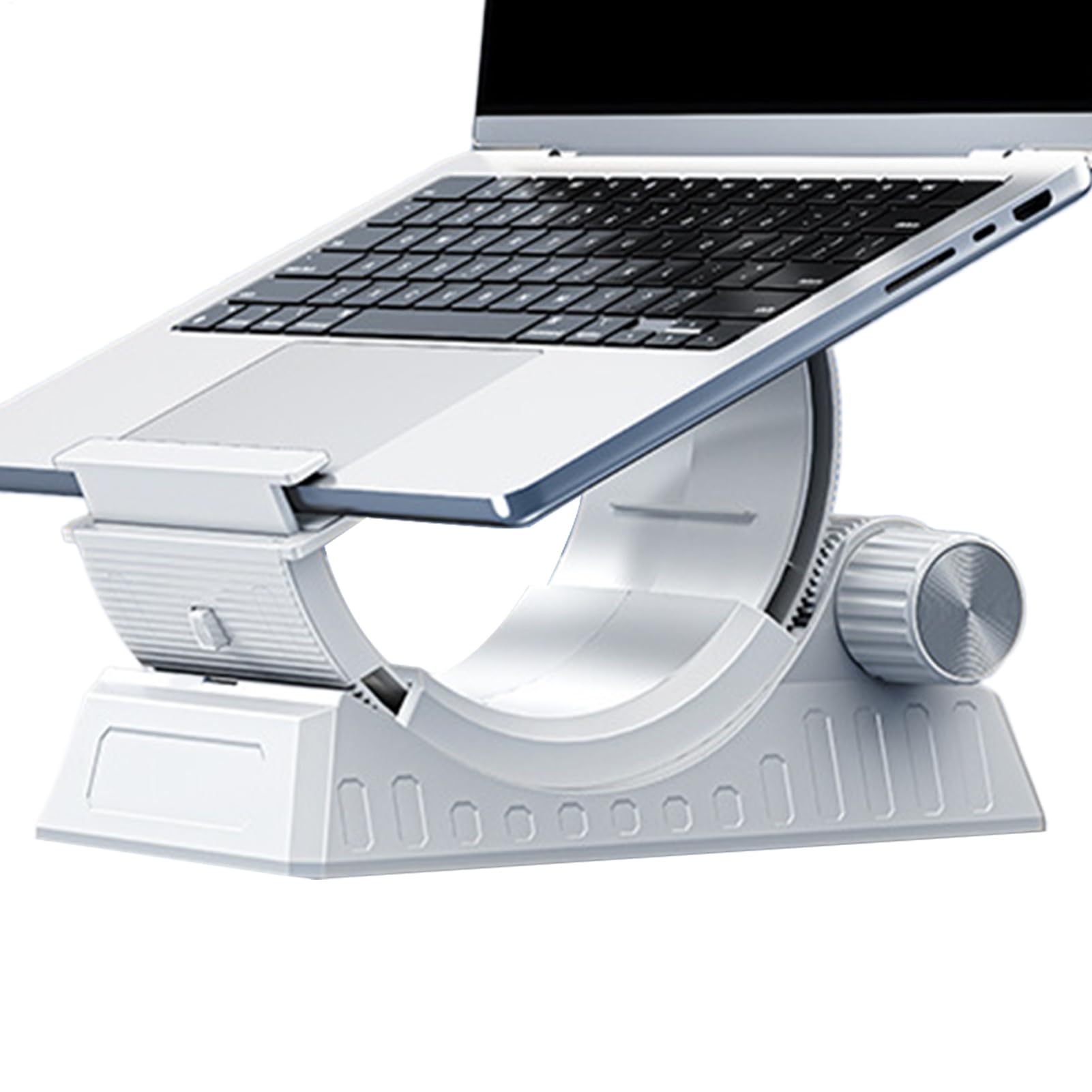 Supporto Laptop Da Scrivania Supporto Regolabile E Pieghevole Con Design A | Alzata per Laptop da Scrivania Per Casa Ufficio Divano Auto
