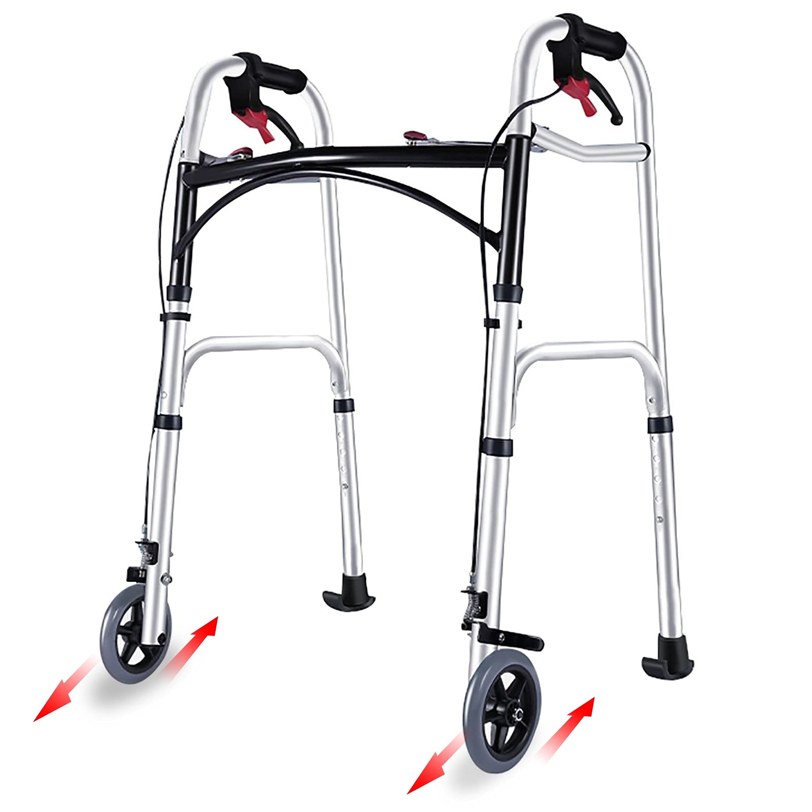 Andador móvil de 6 ruedas para niños con parálisis cerebral, necesidades de movilidad, equipo de asistencia con asiento para apoyo y movilidad (andador)