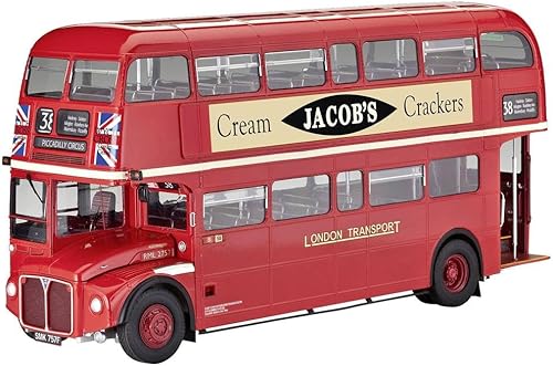 Revell Germany London Double Decker Bus (Platinum Limited Edition) Kit de modelo de plástico, escala 1/24