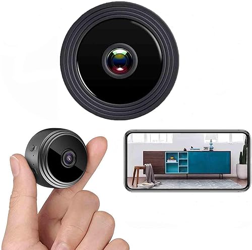 Cámara inalámbrica WiFi, micro cámara inteligente con visión nocturna, cámaras para interiores y exteriores, cámara de seguridad para el hogar,