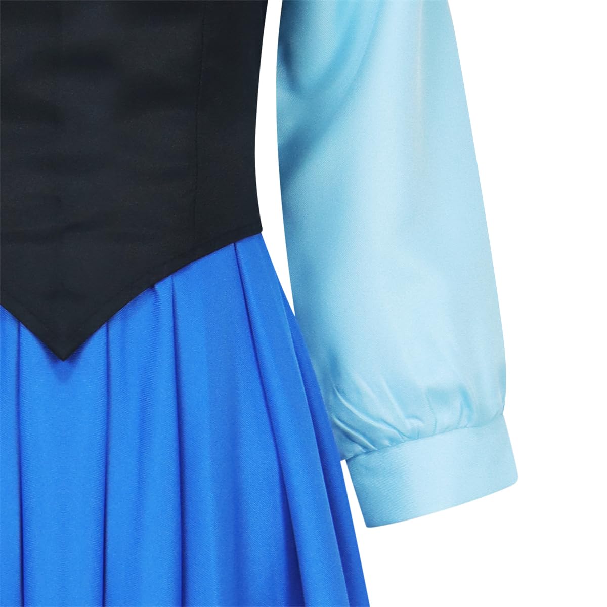 Ariel Costume da principessa sirena da donna, vestito per feste di Halloween, cosplay, compleanno, per adulti, film sirena 2023