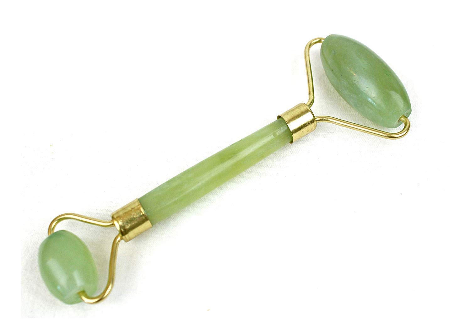 RutviRoshan Natural Jade Face Massager Roller & Facial Massage Beauty Tool for Face Neck Toning, Firming & Serum Application 3