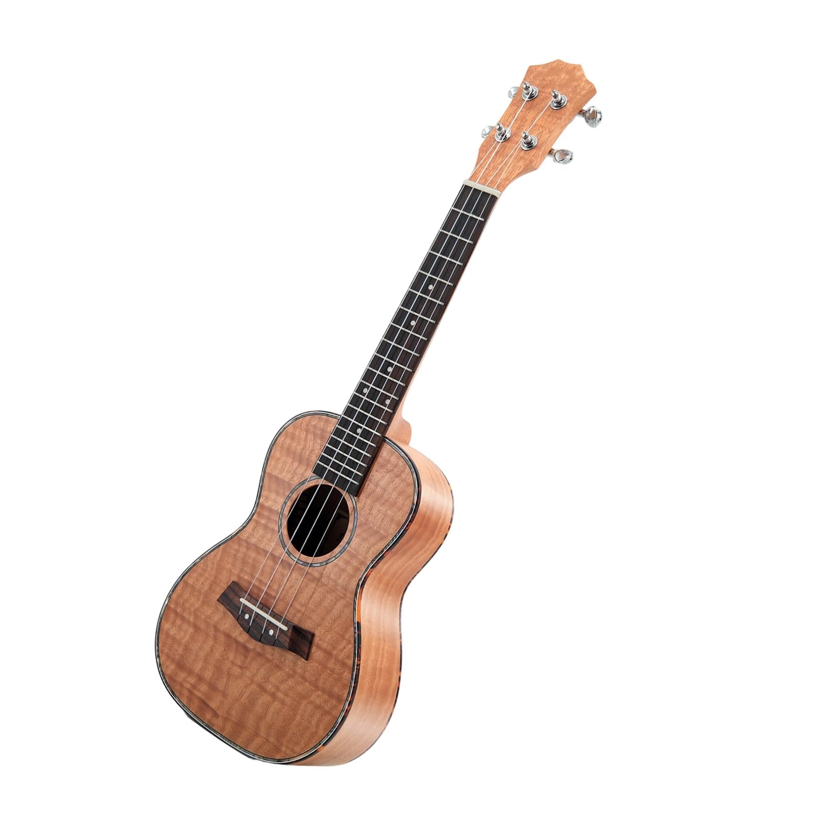 23 Calowa 4 Strunowa Mała Gitara Ukulele Wykonana Z Drewna Okoumé Ze Wzorzystym Wykończeniem Ukulele Dla Dorosłych