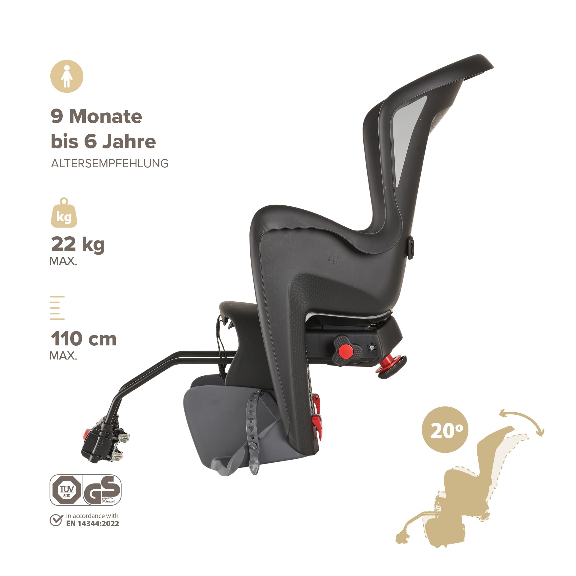 Polisport Kinder Bilby Sitz, Grau