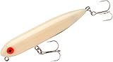 Heddon Zara Spook Topwater Fishing Lure - Legendary Walk-The-Dog Lure Bone Zara Puppy (1/4 Oz)