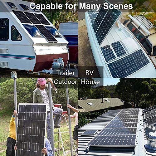 ECO-WORTHY 1KW Complete Solar Panel System Kit with Battery and Inverter for Homes House Shed Farm