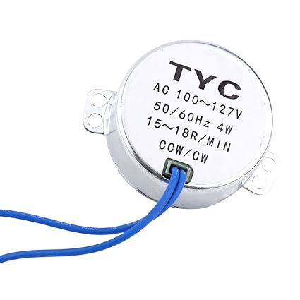 Synchronous Motor 50/60Hz AC 100-127 15-18RPM CW/CCW Torque 4W Geared Motor