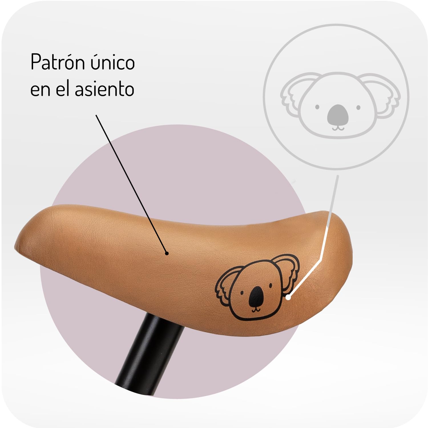 MoMi BREKI Bicicleta sin Pedales para niñas y niños a Partir de 3 años (Peso Corporal máx. 25 kg)