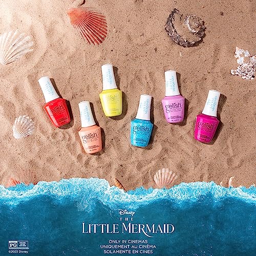 Gelish Little Mermaid Collection Summer Mini Value Pack (6 Pack) Summer Gel Nail Polish, 0.3 Oz #TOP2