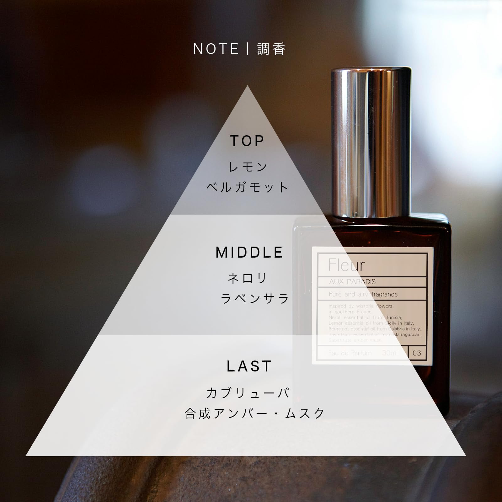 Amazon.co.jp: [Fleur] Aux Paradise Perfume / Eau de Parfum, 1.0 fl
