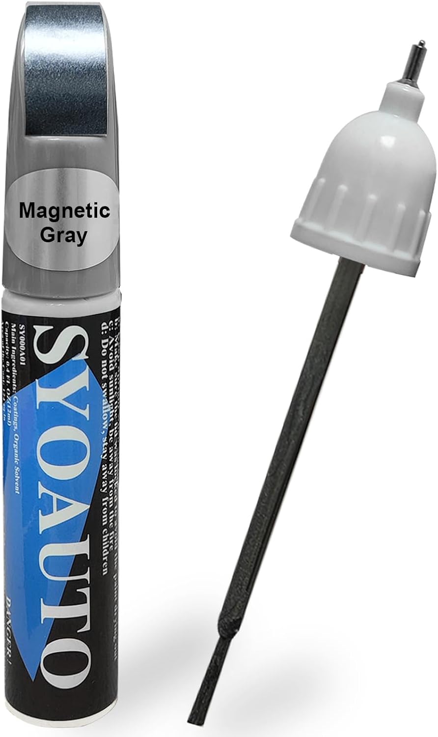 SYOAUTO Gray Touch Up Paint for Cars Auto Touch up