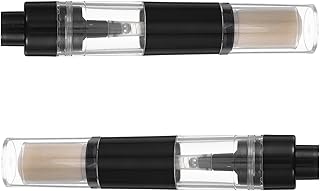 TEHAUX 2 brochas de polvo portátiles recargab...