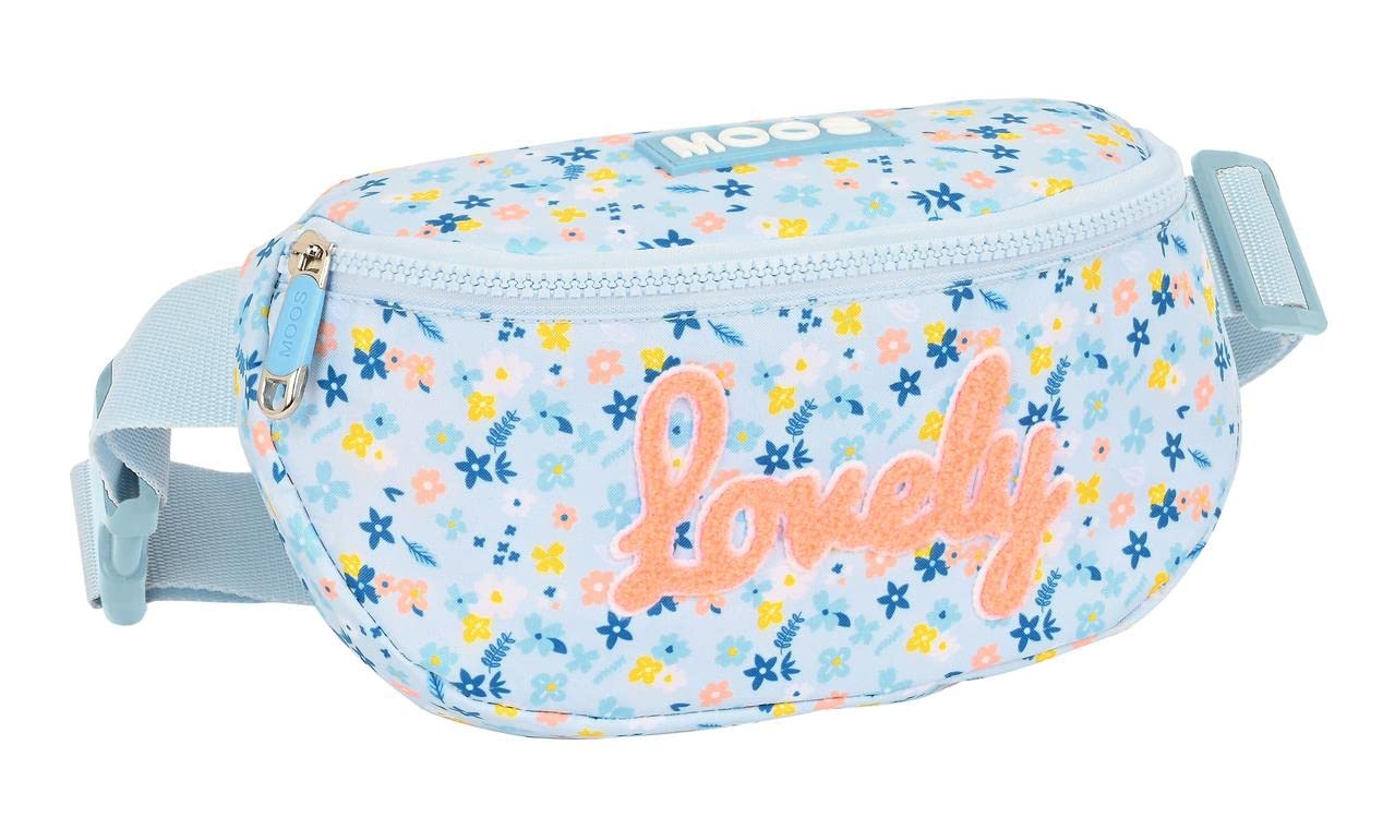 SAFTA 812222911 Moos Lovely Recicable Waist Bag 23X14X9Cm, Multicoloured