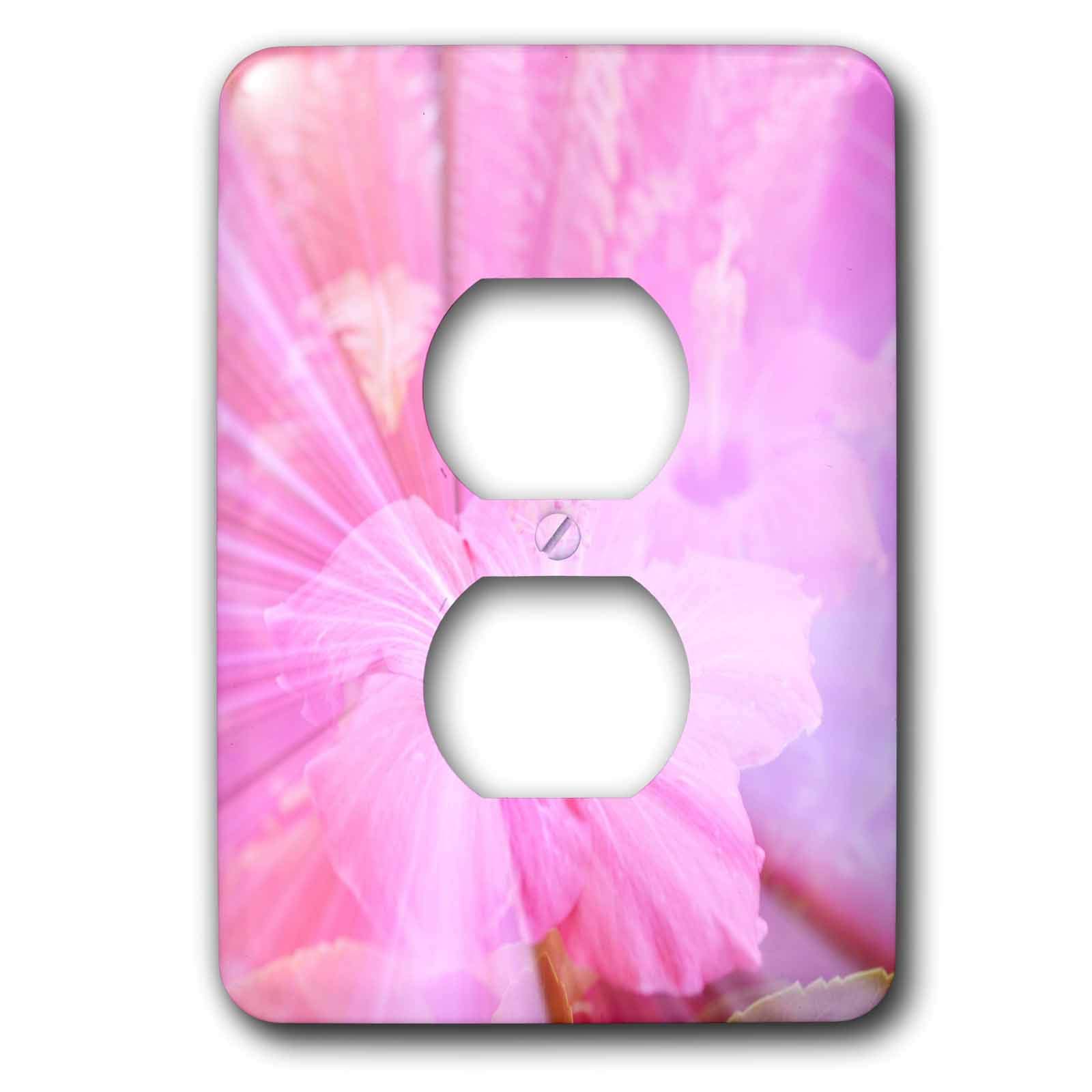 Housse de prise 2 prises Rose 3dRose lsp_27964_6 pour decoration murale