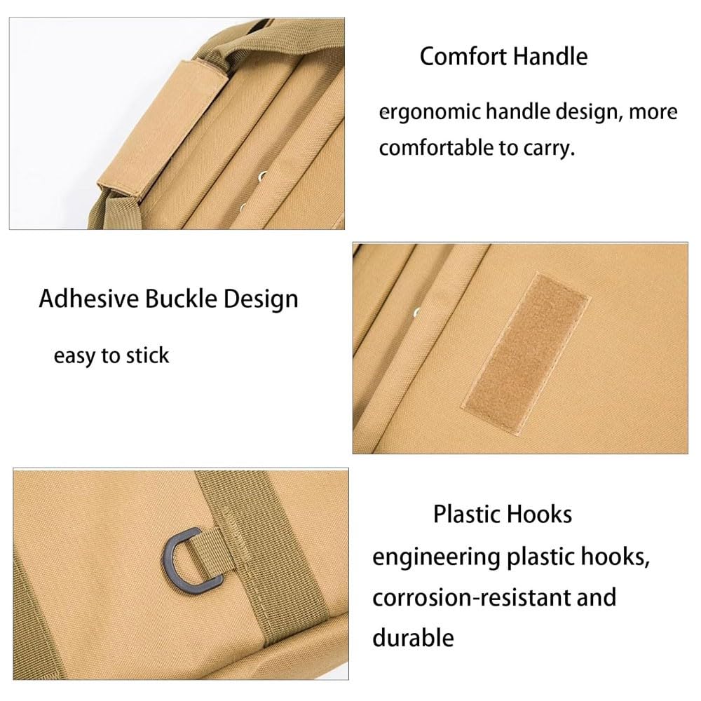 Bolsa Táctica para Rifle, Fundas De Rifle para 2 Rifles Y 2 Pistolas,para Rifle para Caza Campo De Tiro,Bolsa para Armas Largas De Estilo Militar,Articulos De Caza