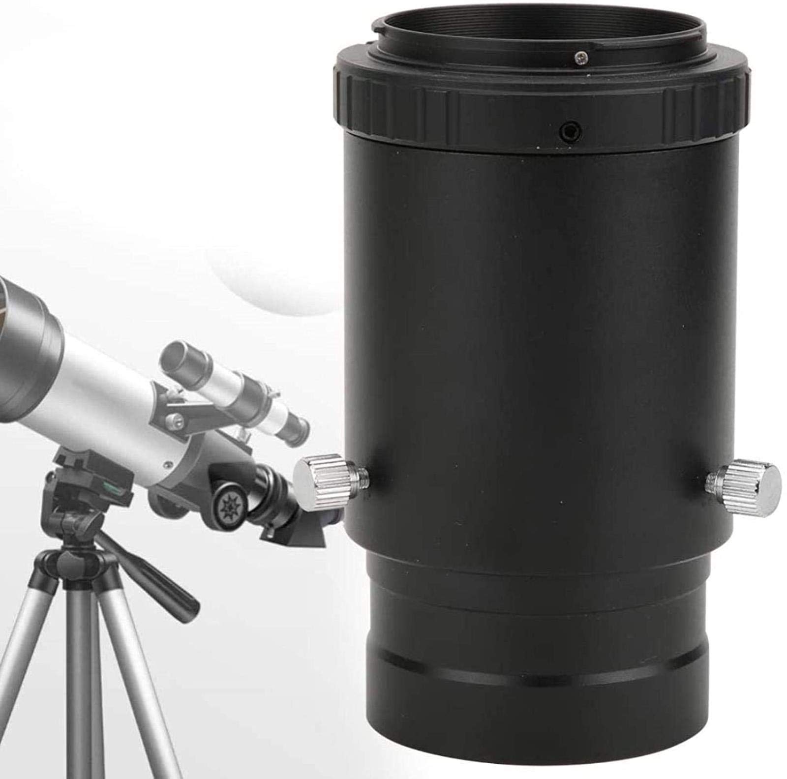 Przenośna lornetka o dużej mocy 5 cm rura przedłużająca okular, gwint M42x0,75 pierścień konwertera do podłączenia teleskopu astronomicznego do kamery