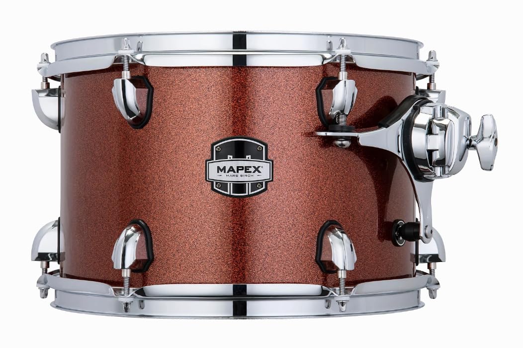 MAPEX MA529SFOR Mars Birch Series - Juego de batería acústica de 5 piezas, color naranja brillante