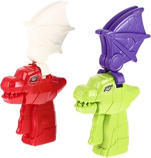 Toyvian 2 Pçs Badalo Brinquedos Para Crianças Brinquedos Brinquedos Para Animais Brinquedos De Plástico Para Animais Badalos De Festa Badalos De Ruído Suprimentos De Festa Para Crianças
