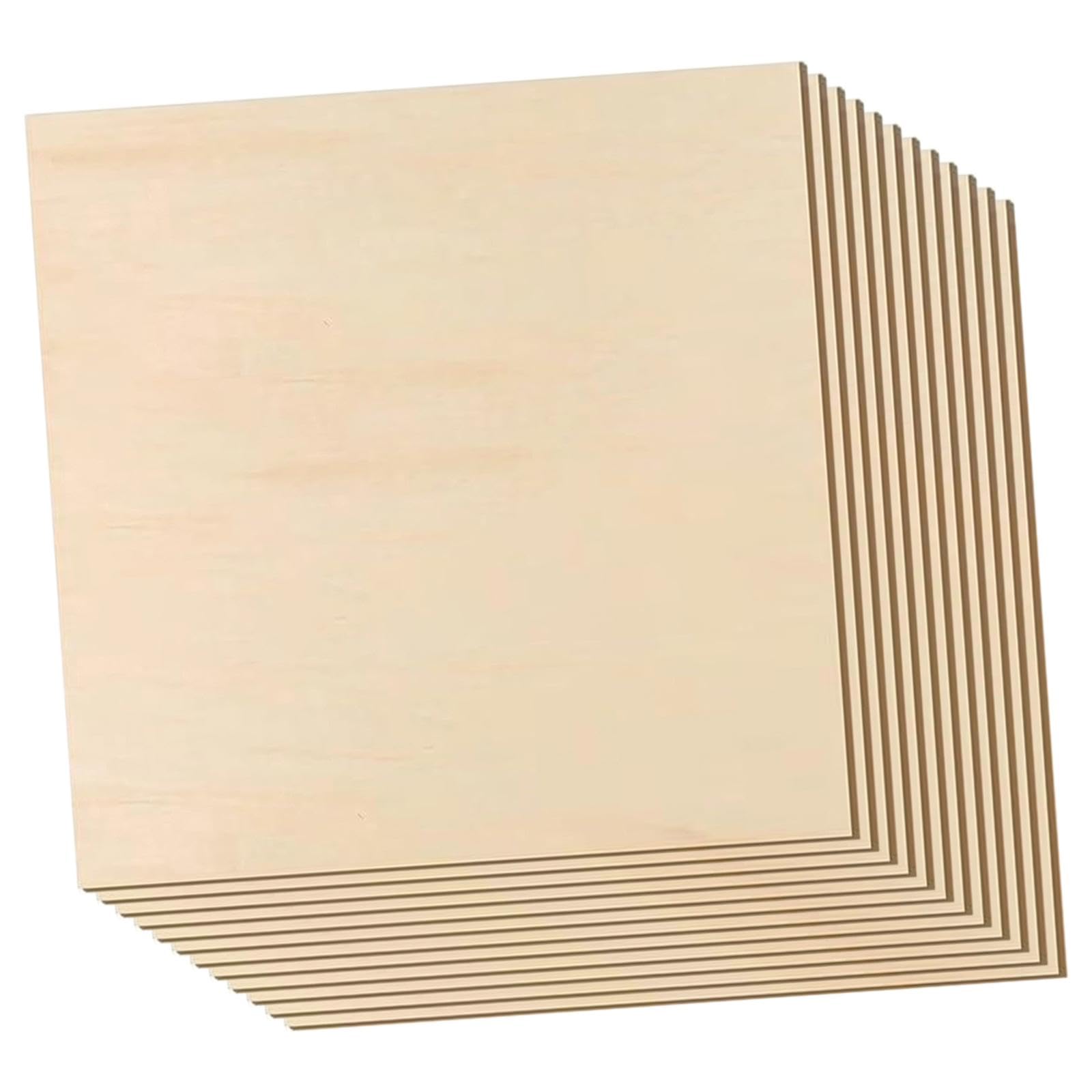 Panneaux de bois brut contreplaqué de 1.5mm pour loisirs créatifs
