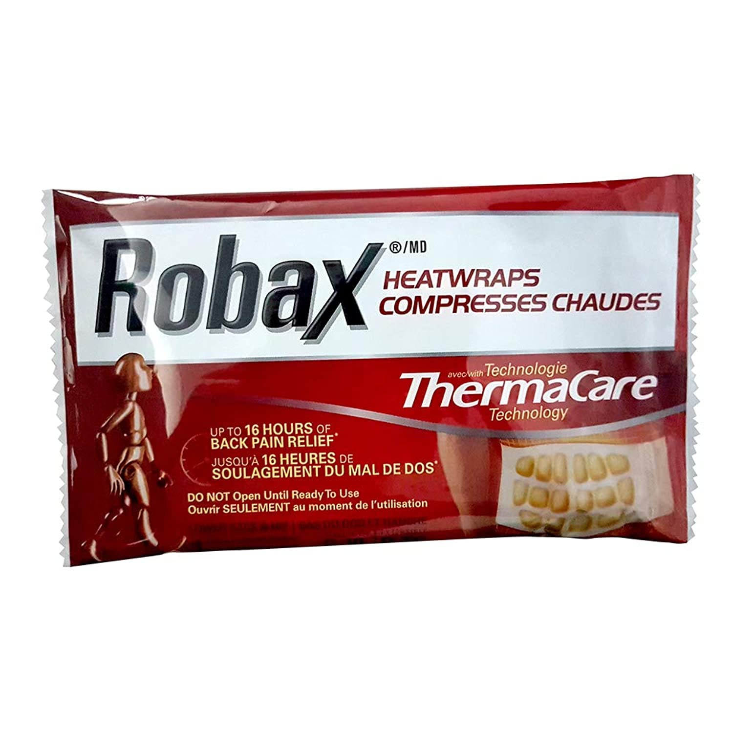 Thermacare Lower Back and Hip Heat Wraps (S - XL)