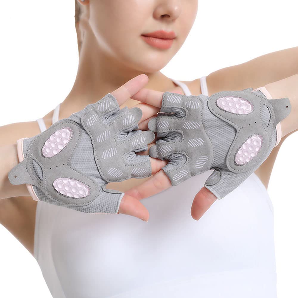 1Paio di Guanti da Allenamento Leggeri E Traspiranti Guanti da Palestra per La Protezione del Palmo Che Migliorano La Presa Guanti da Sollevamento Pesi per L'esercizio