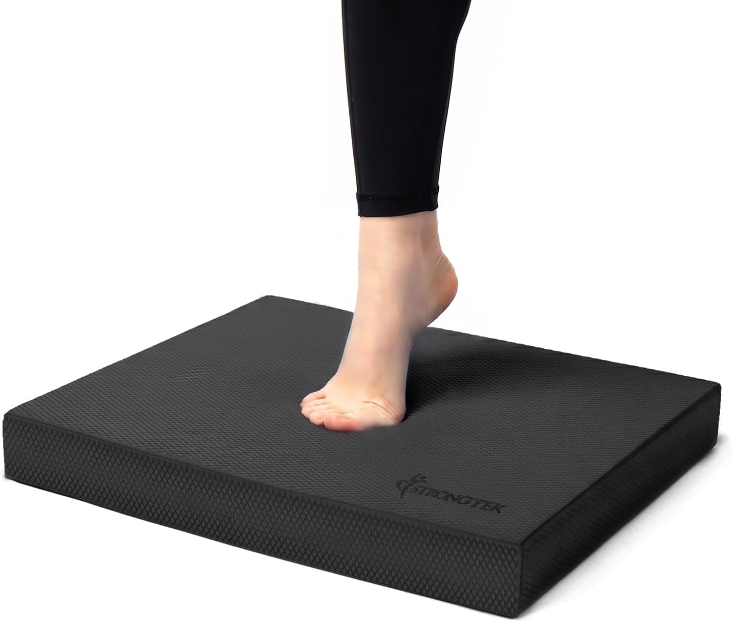 Foam Balance Pad, Extra-Wide 19 x 15.8 x 2.4 in, Non-Slip TPE