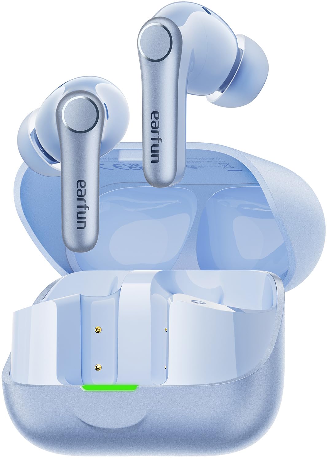 adaptive noise cancelling earbuds with dual drivers and ai clear call