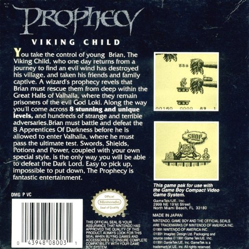 Prophecy Viking Child (Renewed)