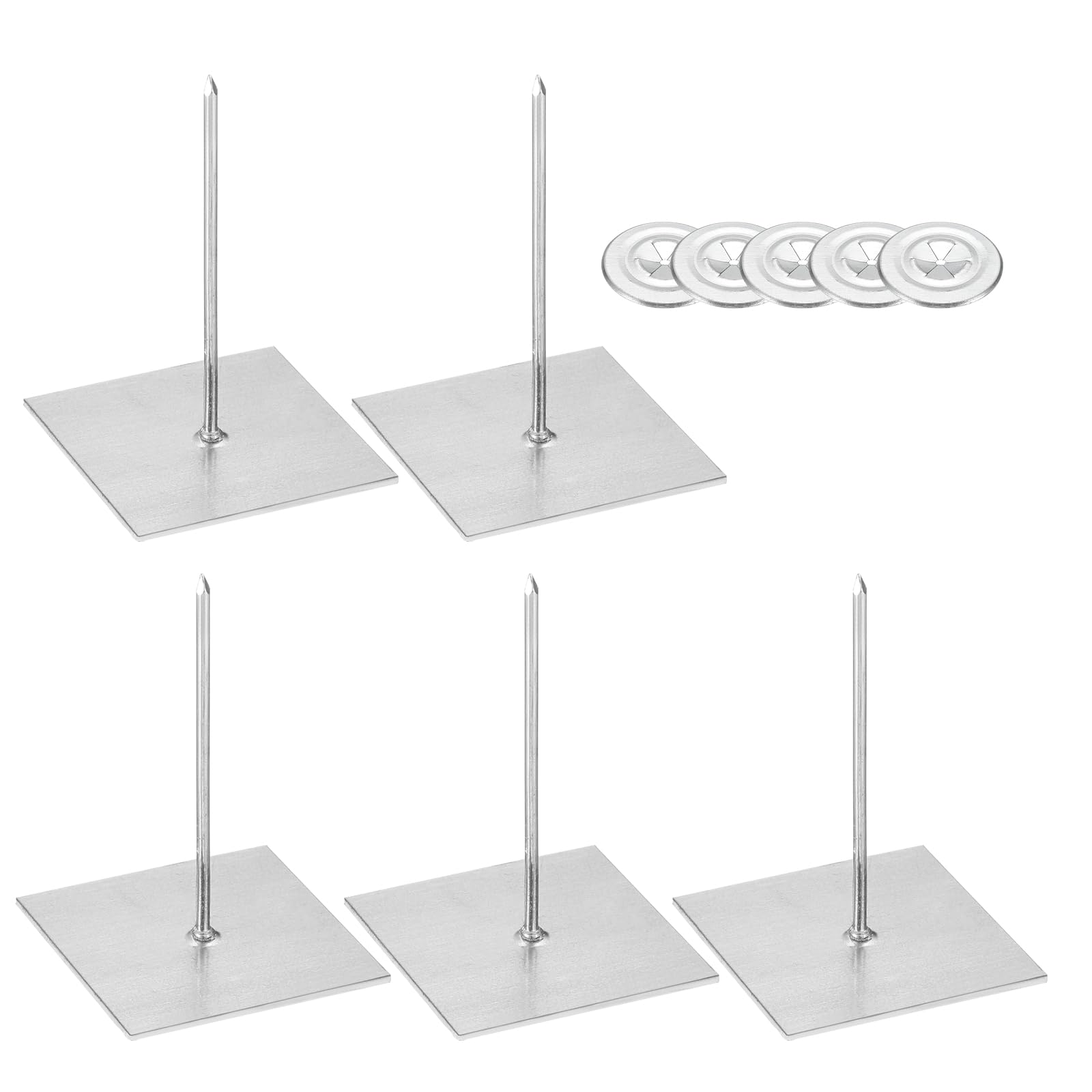 Nexarelle 30Set Self Stick Insulation Pins 70mm,Perforated Pins
