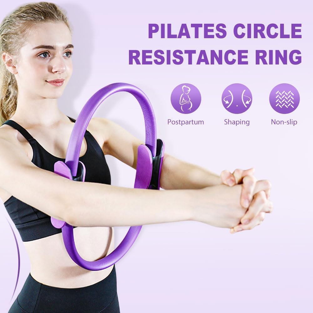 KRIPESH Weighted Hula Circle (Yoga Ring) 1