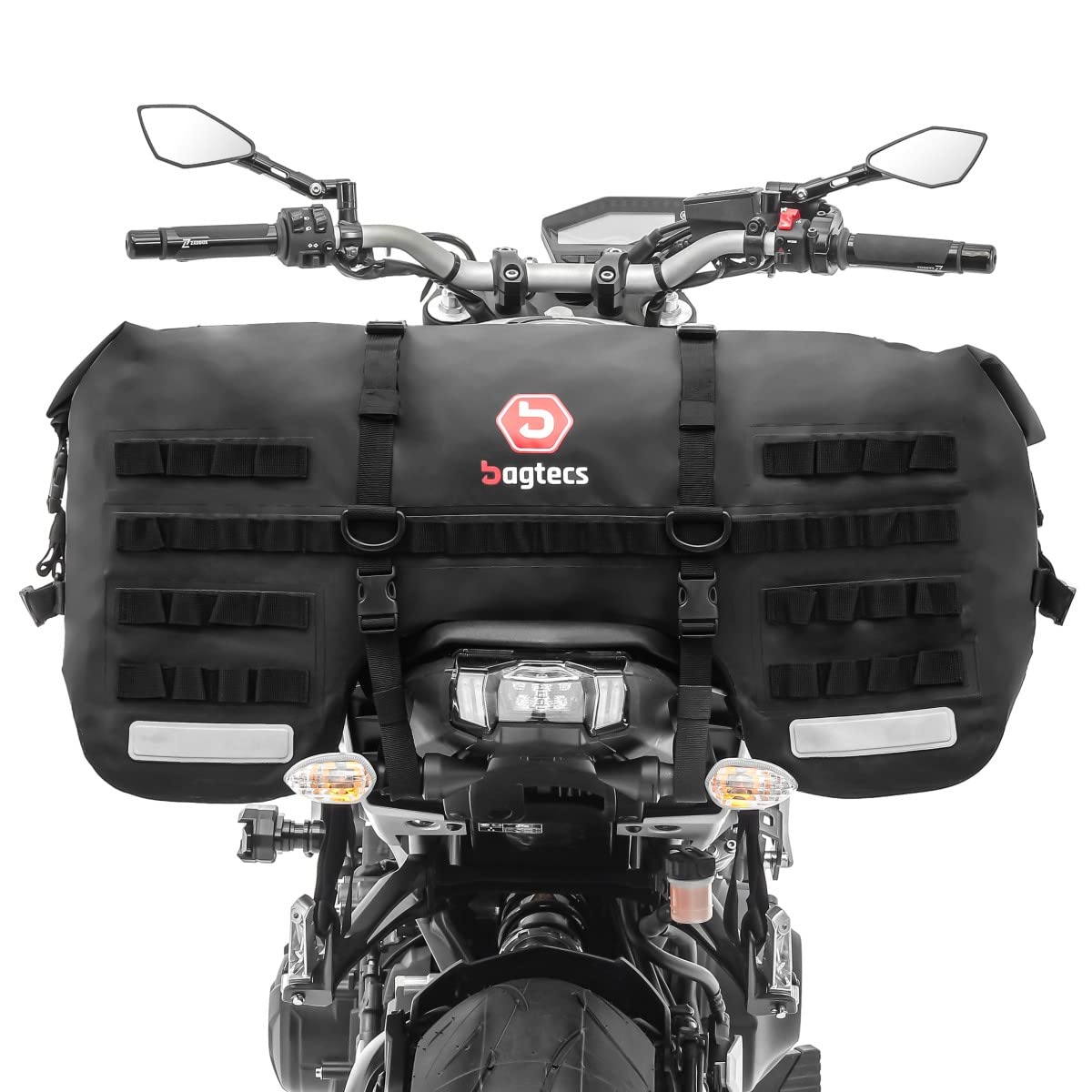 Sacoche de Selle Moto arrière Bagtecs SX70 Etanche Volume 70l