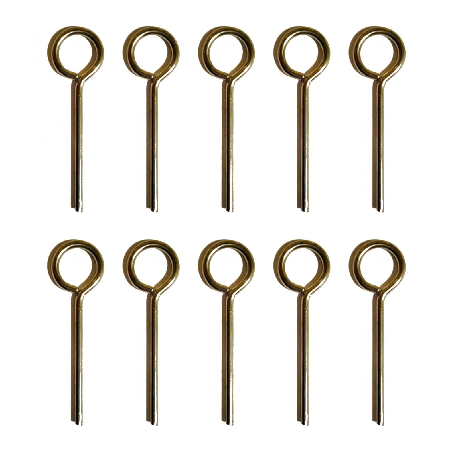 ASR Tactical Replacement Safety Pin for Trip Wire Perimeter Alarm Signal Device (Pin Only) - 10 Pack