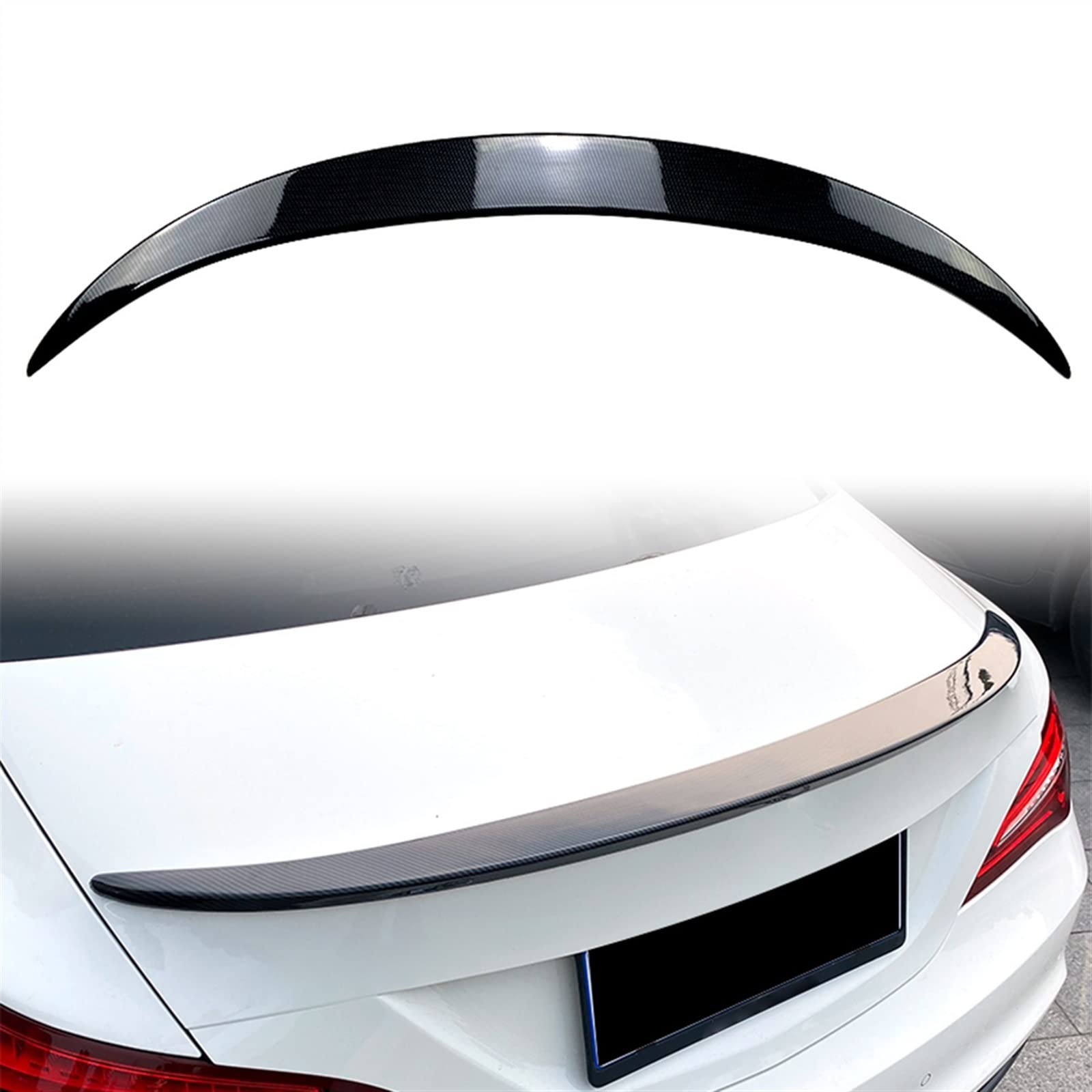 Becquet arrière Benz CLA C117 : séparateur d'aile pour CLA200 CLA180 CLA45 AMG