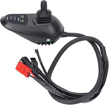 Replacement Joystick Controller for Electric Wheelchair Frosted 4P Joystick Controller with Brake Joystick Controller