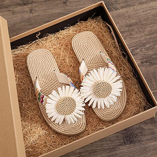 Fashion Summer Children Girls Shoes Thick Soled Colorful Flip Flops Sunflower Light And Swim Shoes for Kids3