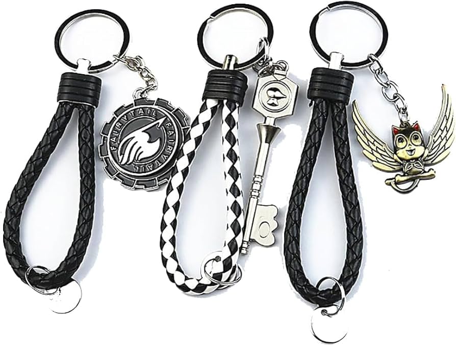 FAIRY TAIL フェアリーテイル グッズ キーホルダー ナツ グレイ Amazon.co.jp: ナツ キーホルダー フェアリーテイル ギルド 鍵