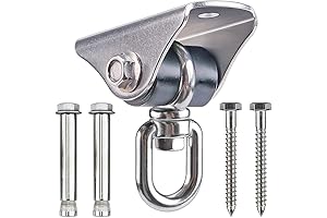 BeneLabel Silent Heavy Duty Swing Ceiling Mount for Hammock & Swing