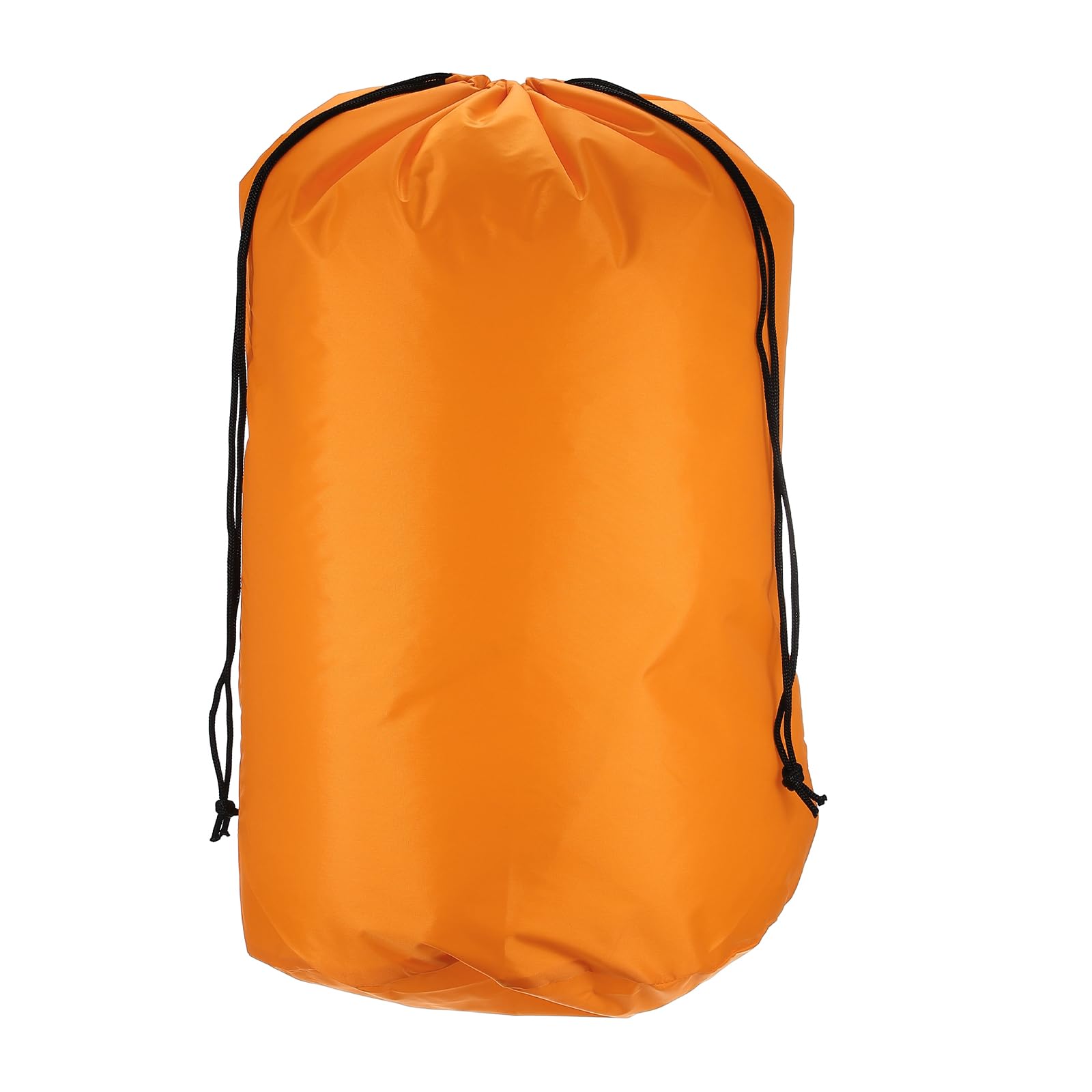 YELARXI Stuff Sack, Waterproof Ditty Bags Storage Sacks Portable Outdoor Ultralight Drawstring Dry Stuff Bag Gear with Toggle 14x27In & Orange for (Backpacking Camping Traveling Hiking)