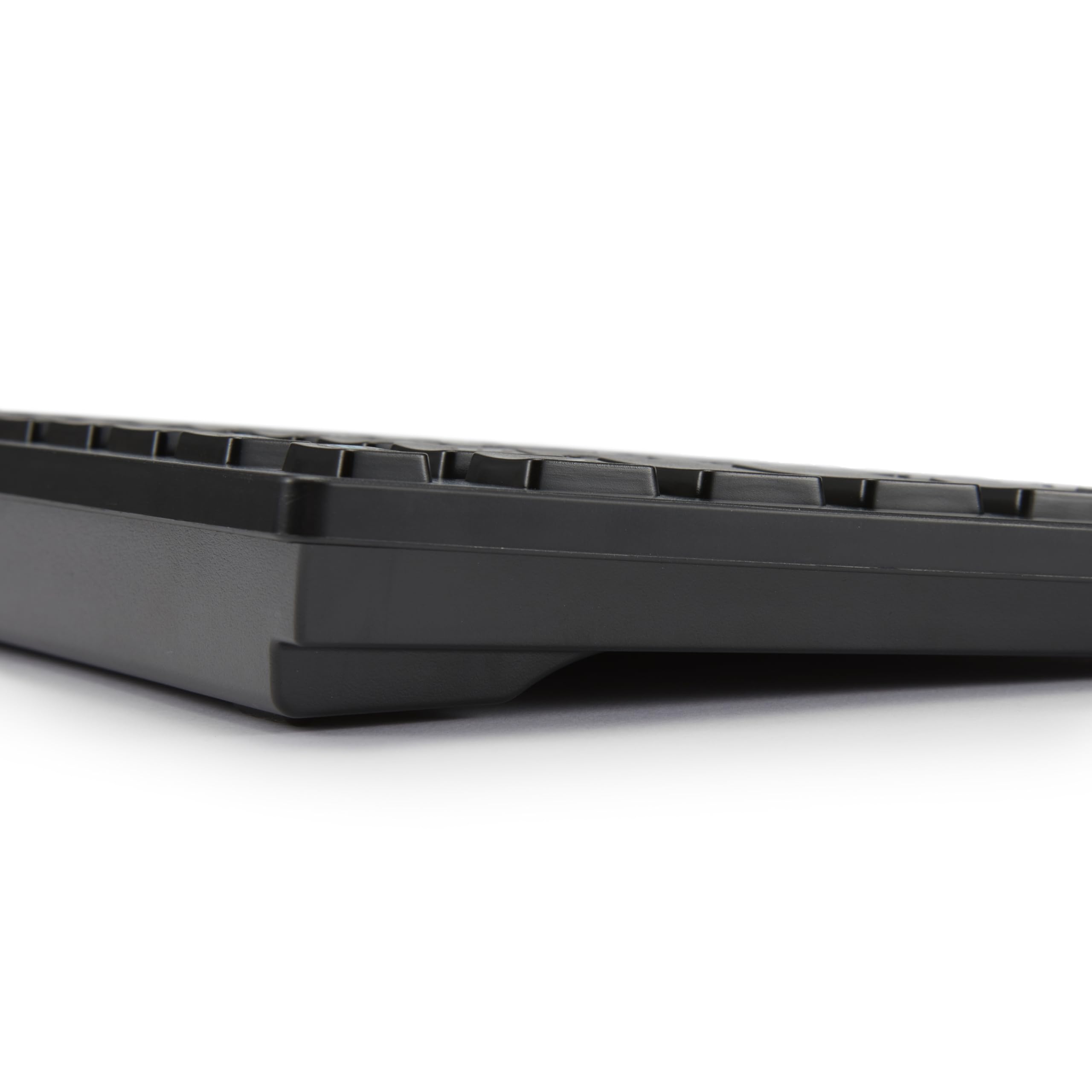 Amazon Basics Clavier USB filaire discret disposition française noir mat