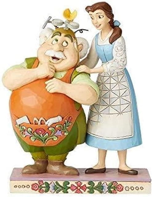 Disney Traditions Belle And Maurice Figurine