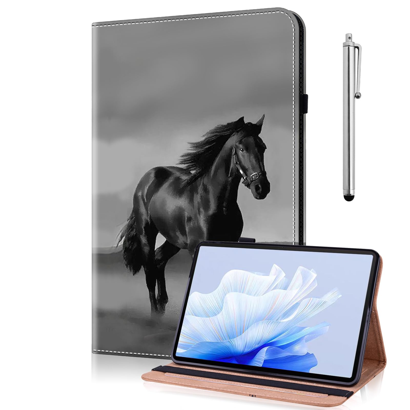 TUOLISG Hülle für Samsung Galaxy Tab S11 11 Zoll,PU Leder Fo