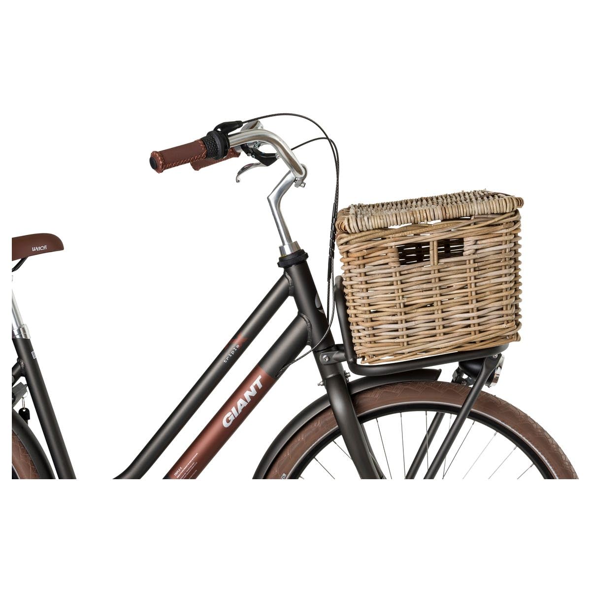 FAST RIDER Fastrider Sera Rattan Bicycle Basket Lid - Beige -
