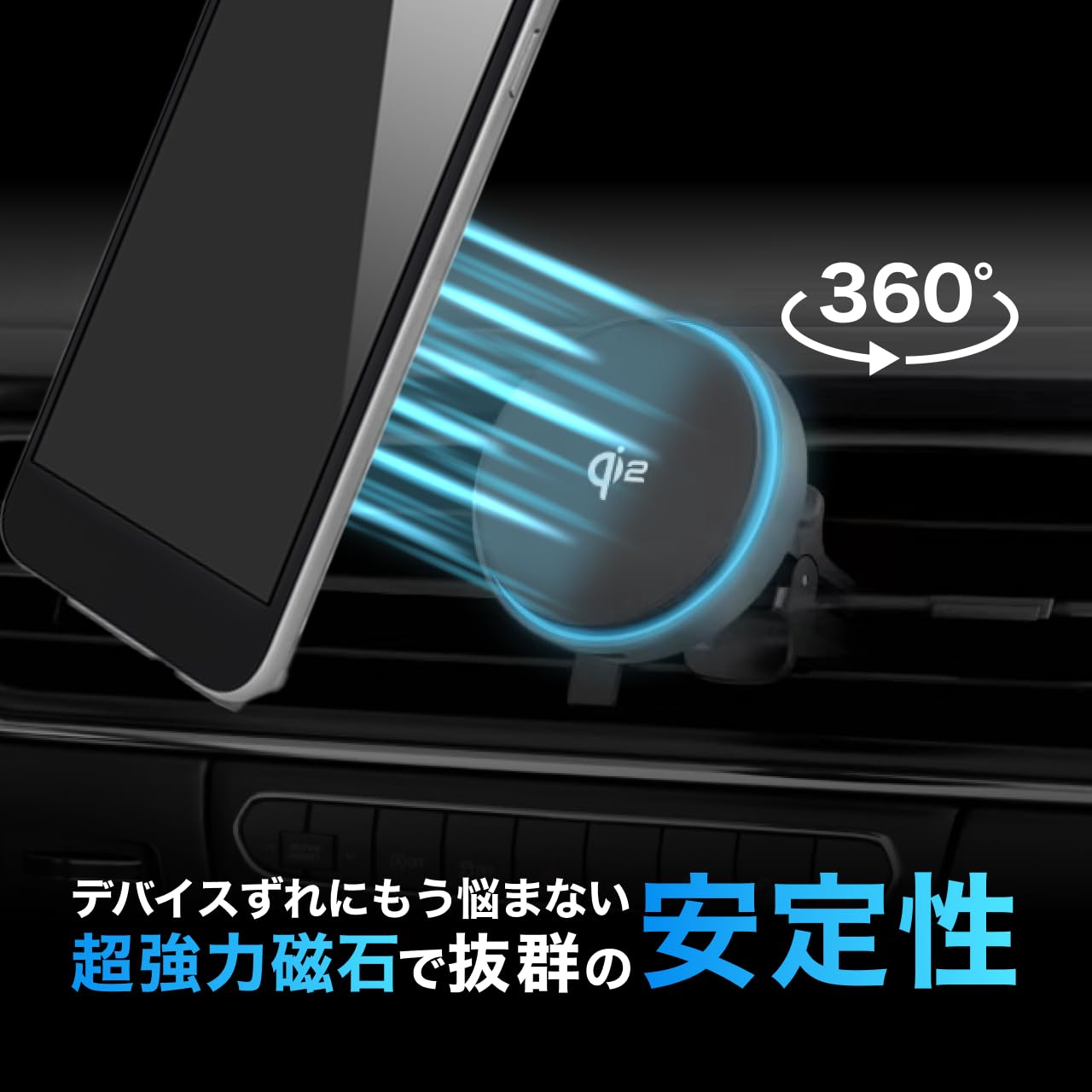 Amazon.co.jp: 【2025年最新強化版】自動検知機能 車載ホルダー