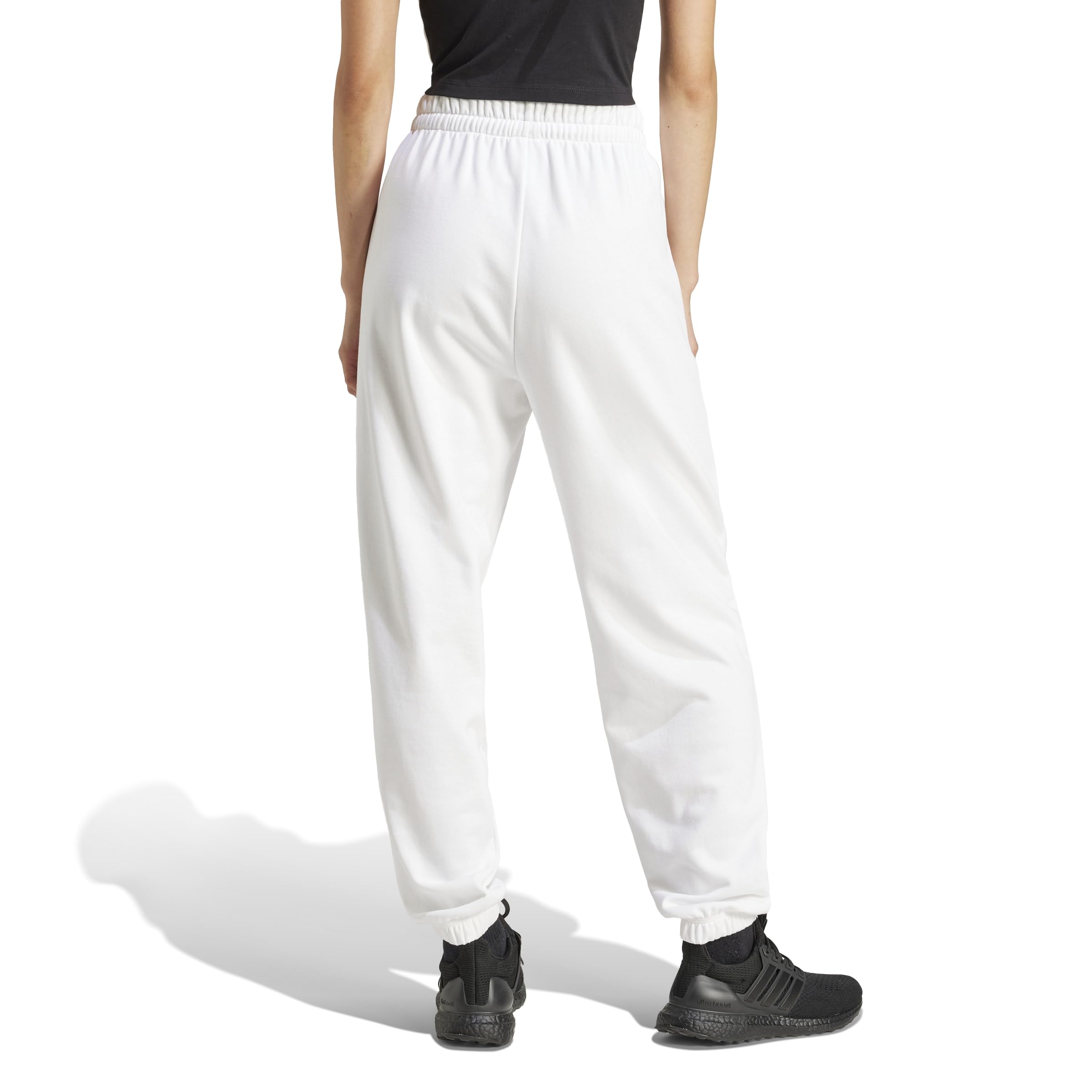 adidas Essentials Small Logo French Terry Cuffed Pants - Pantalons - Joggeur - Femme